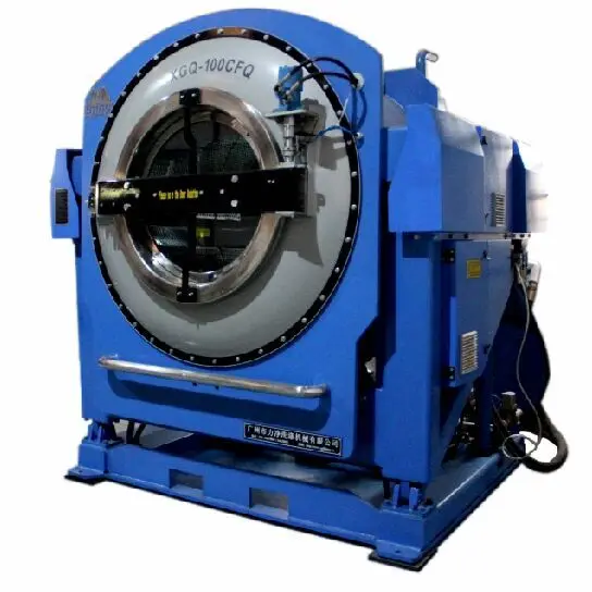 Garment factory 100kg Super Series Variable Frequency Commercial Tilt Washer Extractor Hotel Washer Extractors
