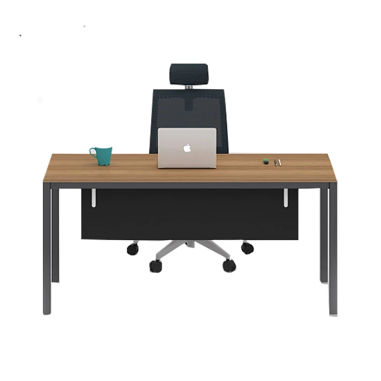 Cheap Price PC Desk Office Furniture Modern Desk in Straight Desktop