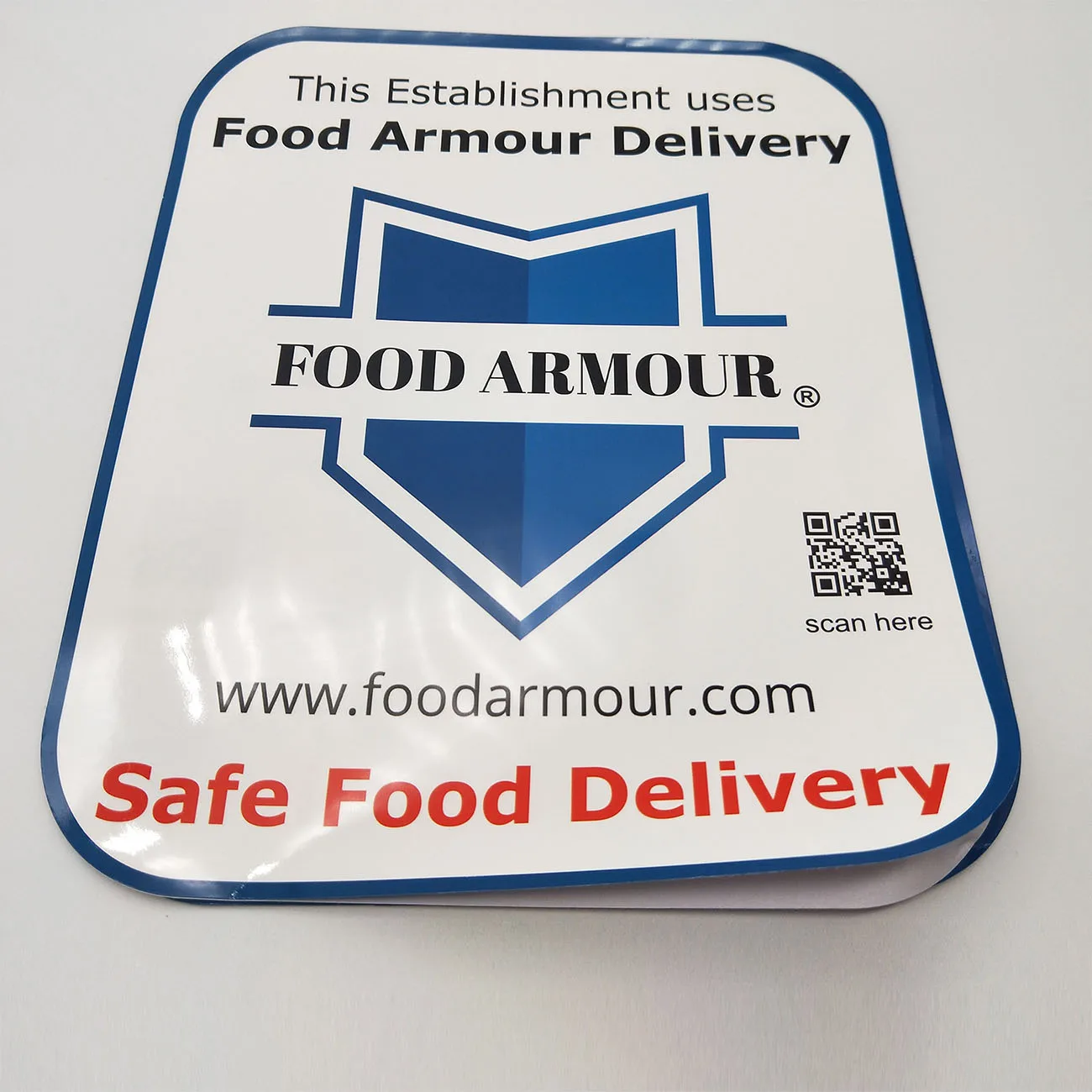 Custom Self Adhesive Vinyl Double Sided Window Sticker