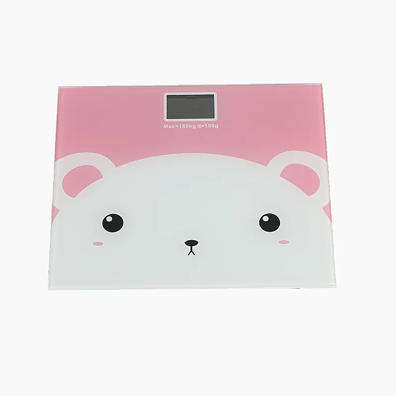 Digital Bathroom Hard Tempered Glass Personal Health Body Fat Weight Scale