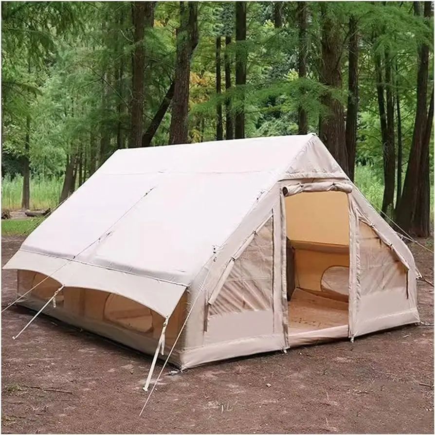 Wholesale Inflatable Air camping house Tent for Outdoor Camping Quick Open Family Use Inflatable Desert Glamping Tent