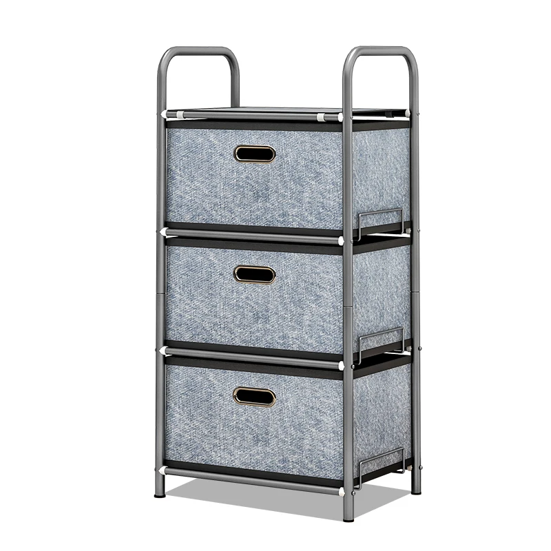 
Simple Modern Folding Wardrobe Assembled Non-woven Fabric Toy Storage Wardrobe 