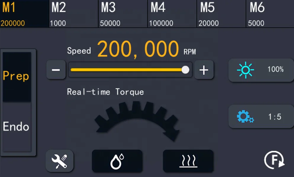 Dental equipment polishing device electric micro motor / Dental brushless led electrical motor with endo motor root canal