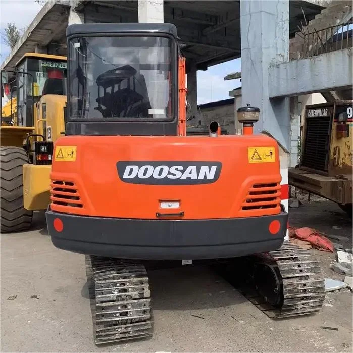Оригинальный импортный Doosan DH55 небольшой гусеничный экскаватор распродажа