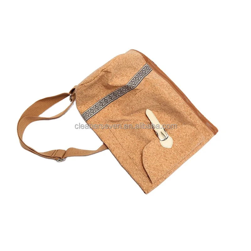 Eco-friendly Custom Order Cork Yoga Mat Bag With Zipper Closure