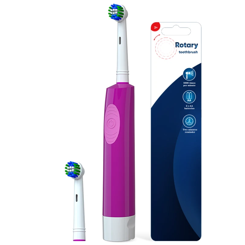 Электрическая зубная щетка с 2 ручками