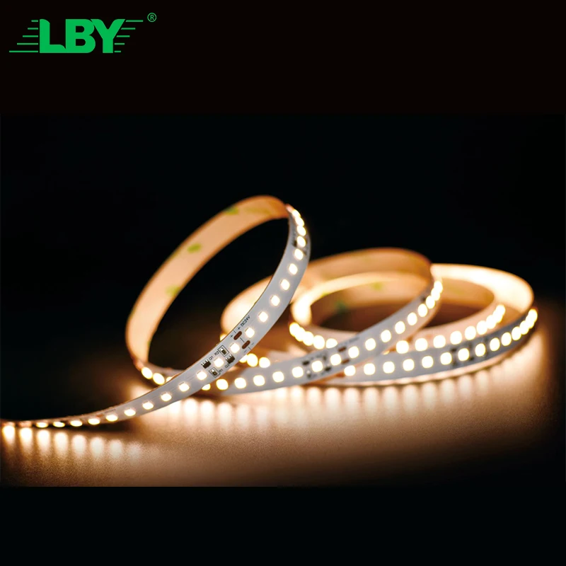 Светодиодная лента LBY 2835, объемная лампа 10 м, 5 м, Ws2812B, наружный канал, водонепроницаемая светодиодная лента для помещений, гибкая светодиодная лента Arduino