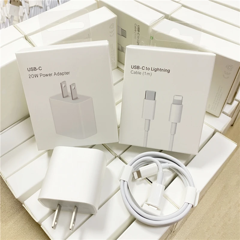  Оригинальный бесплатный образец на заказ Oem Pd 18 Вт 20 Usb c адаптер питания для Apple быстрое зарядное устройство телефона Iphone 11 12
