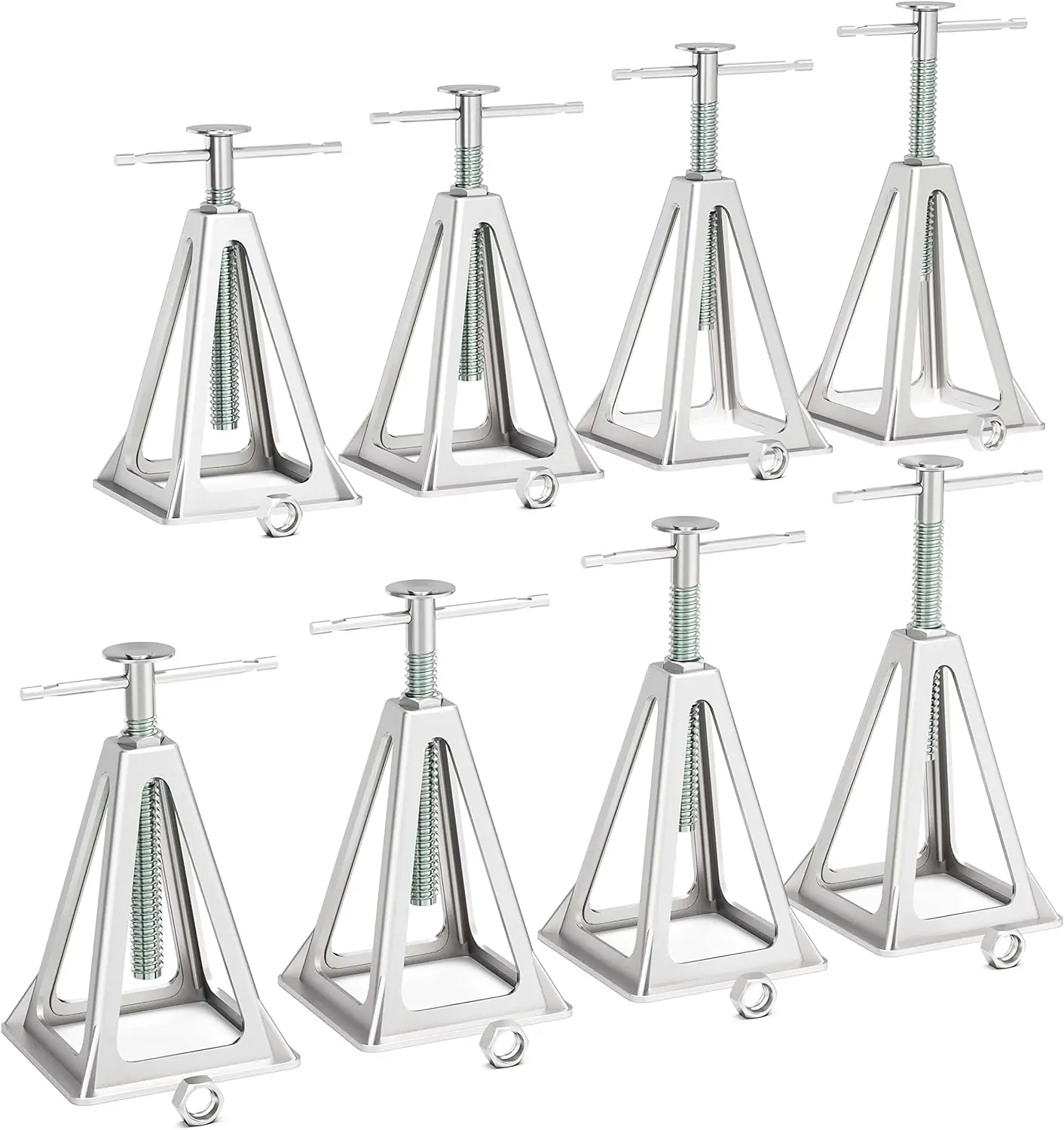 Dumble RV Stabilizer Jacks Camper Leveling Blocks 4Pack shot blasting car Lifting Jack Aluminum Die Casting Jack Stand