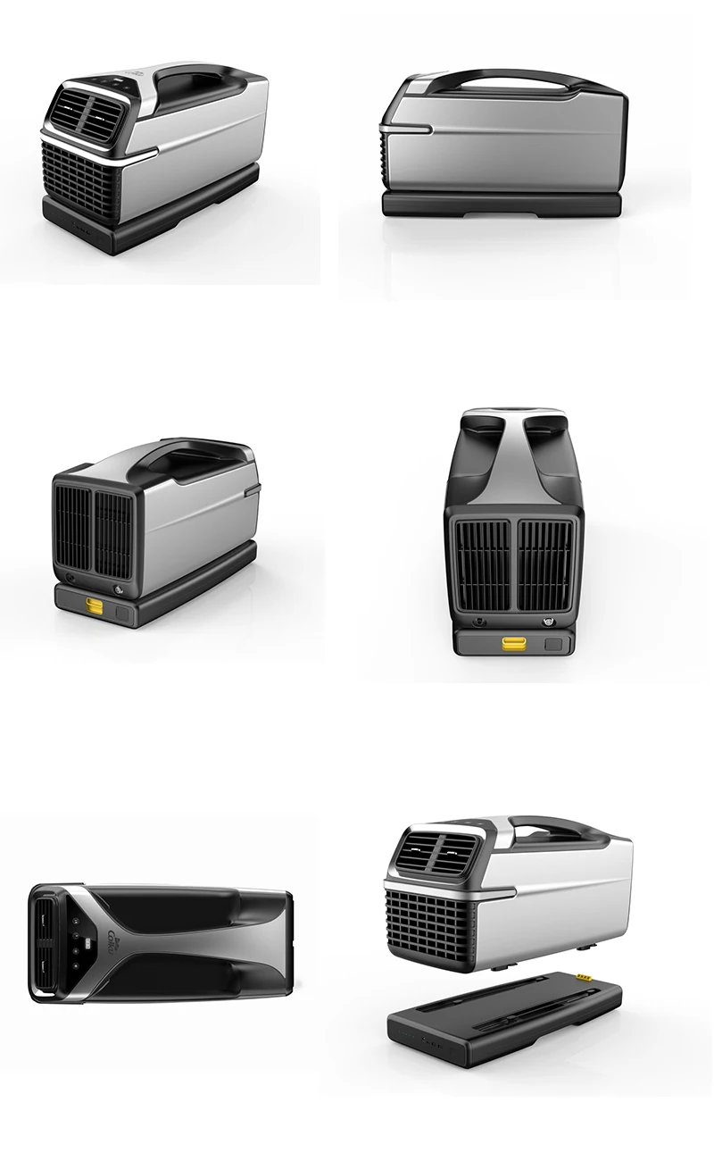 High quality portable air conditioner mini dual hose system smart tent air conditioner for tent travel use