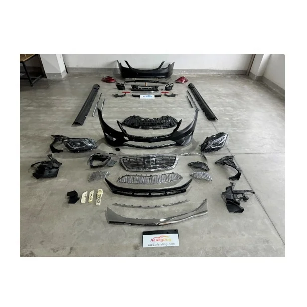 Auto Part Accessories Body Kit For Mercedes Benz W222 PRE Upgrade To 13-17 S63 AMG Bodykit Headlight Taillight