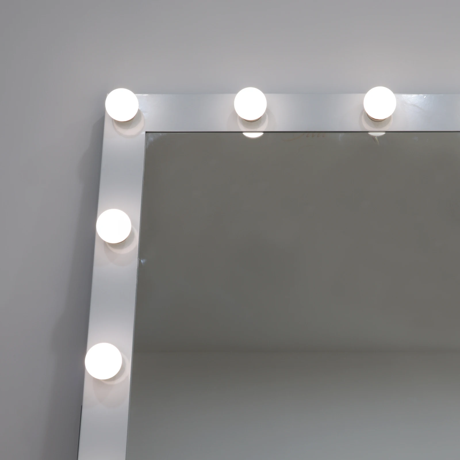 professional dressing makeup tall big hollywood floor mirror with bluetooth