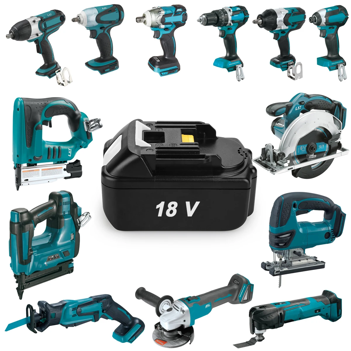 2021 Замена питаемый инструментный аккумулятор BL1860 BL1850 для makita 18V литий-ионные аккумуляторы 3.0Ah