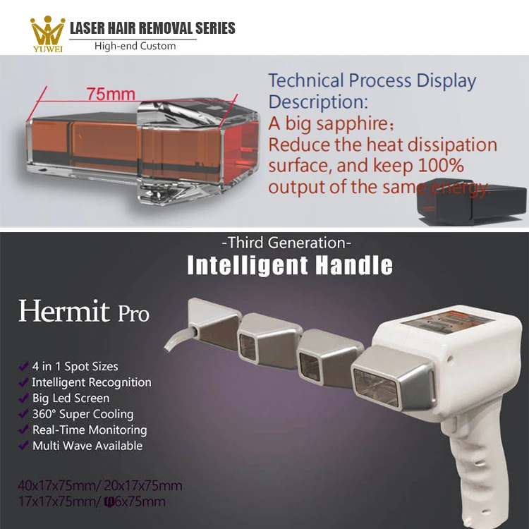 2023 Newest 4K Triple wave 808nm laser diode hair removal/755 808 1064 diode laser machine price