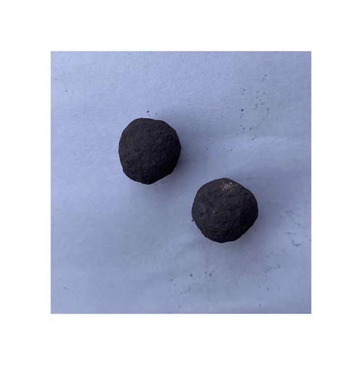 Uniform Particle Size Low Aluminum Fe 62 Iron Ore Pellets Low Powder Content