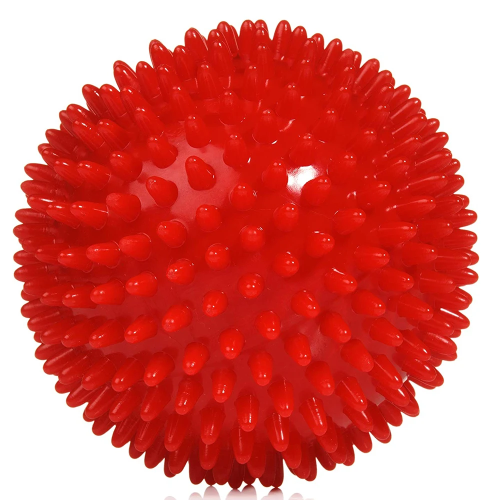 
PVC muscle spiky hand foot massage ball for pain relief 