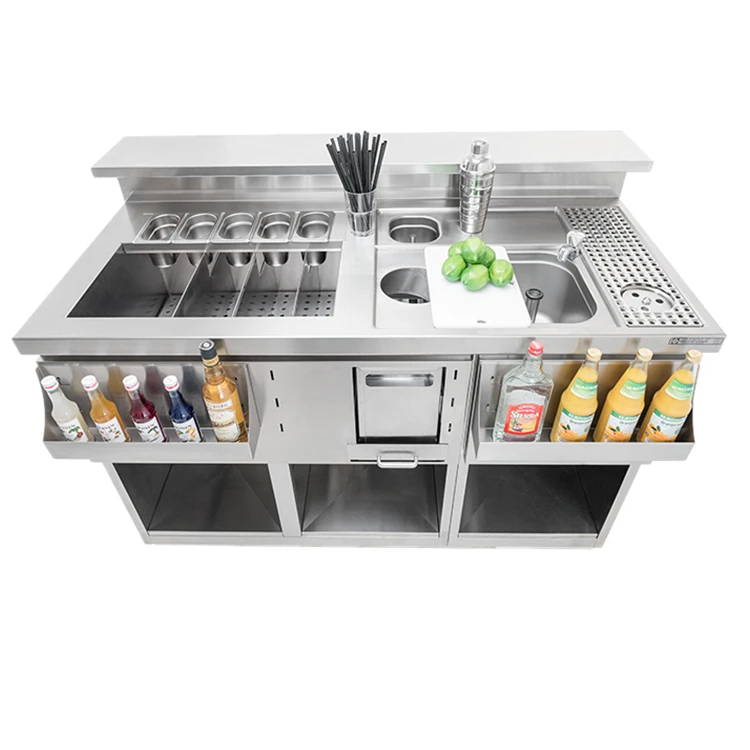 Commercial Portable Cocktail Station Equipment