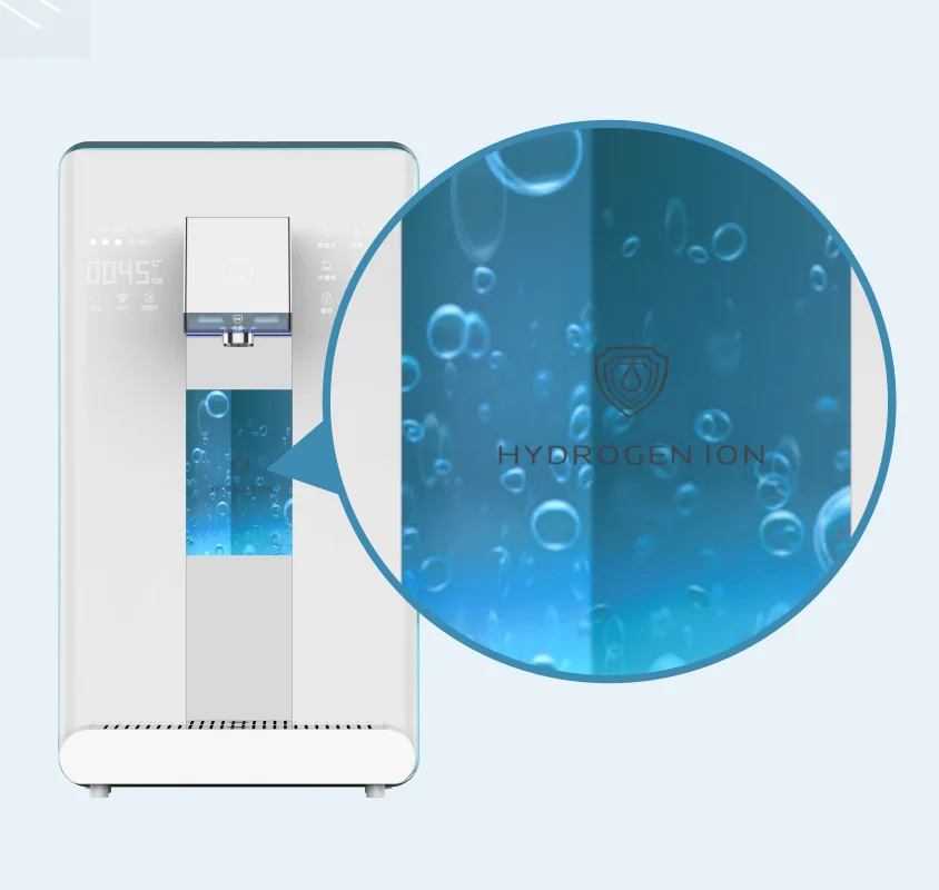 Aicksn Ro Filtration Water Dispenser Counter Top Reverse Osmosis Countertop Water Filter System