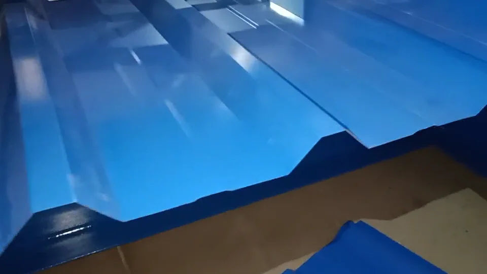 HD Automatic Tile Making Machinery metal ibr roof sheet making machine