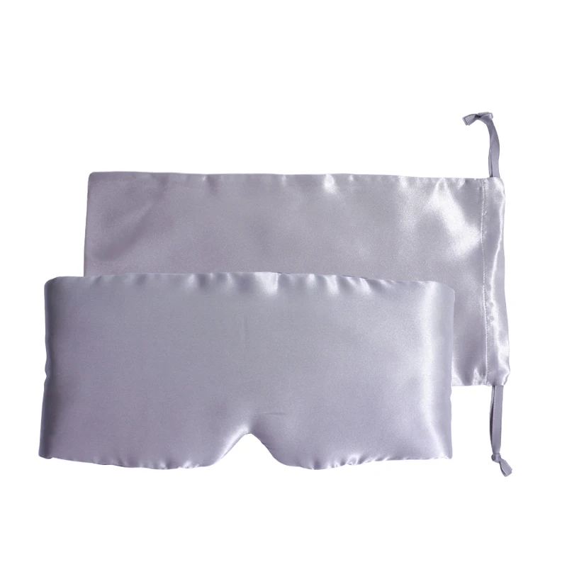 Custom Luxurious Silk Eyemask With package Bag Experience The Ultimate Sleep Comfort With A Silk Eye Mask