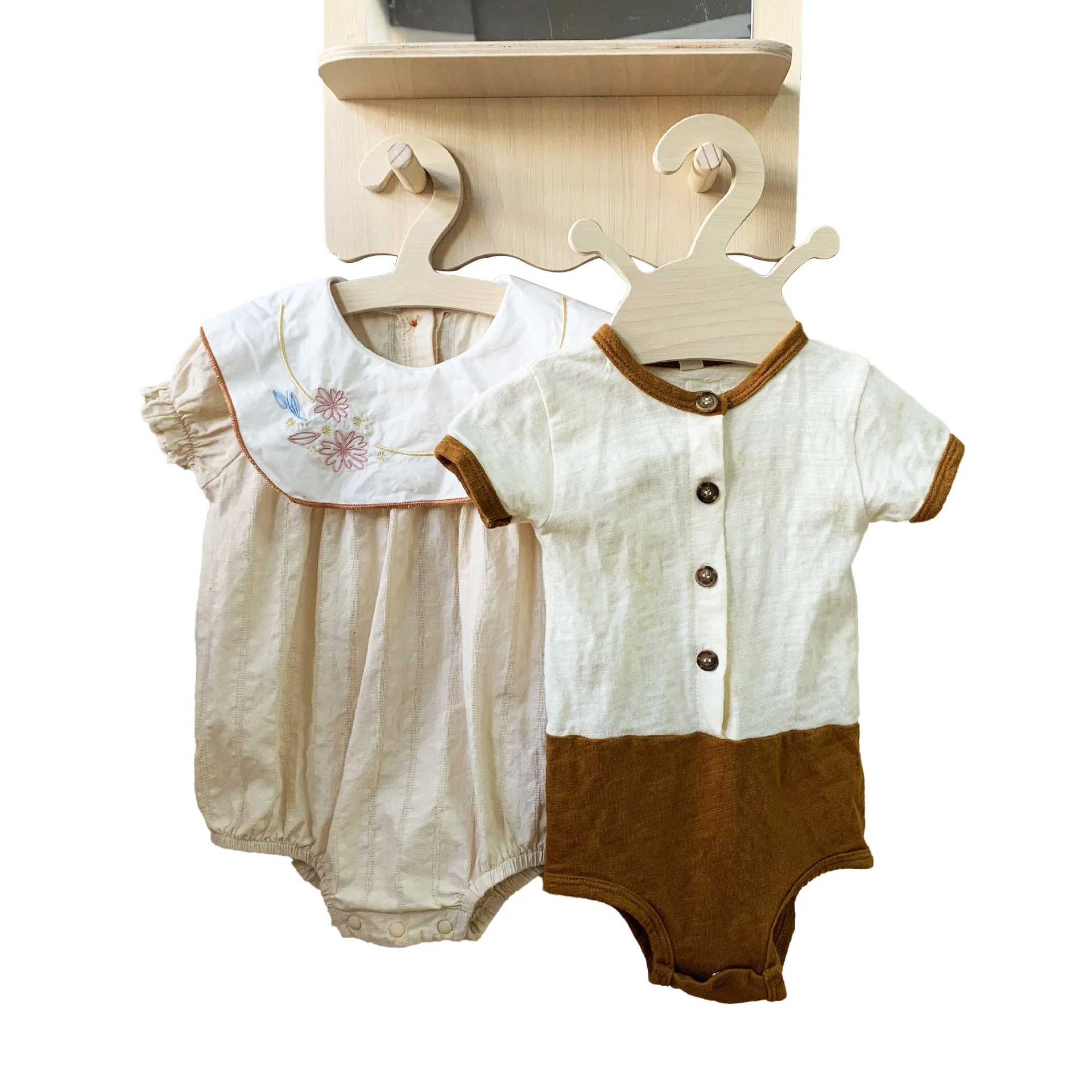 9mm Thickness Kids Baby Animal Hangers children Clothes Hanger child Wooden Hanger For children Store Display