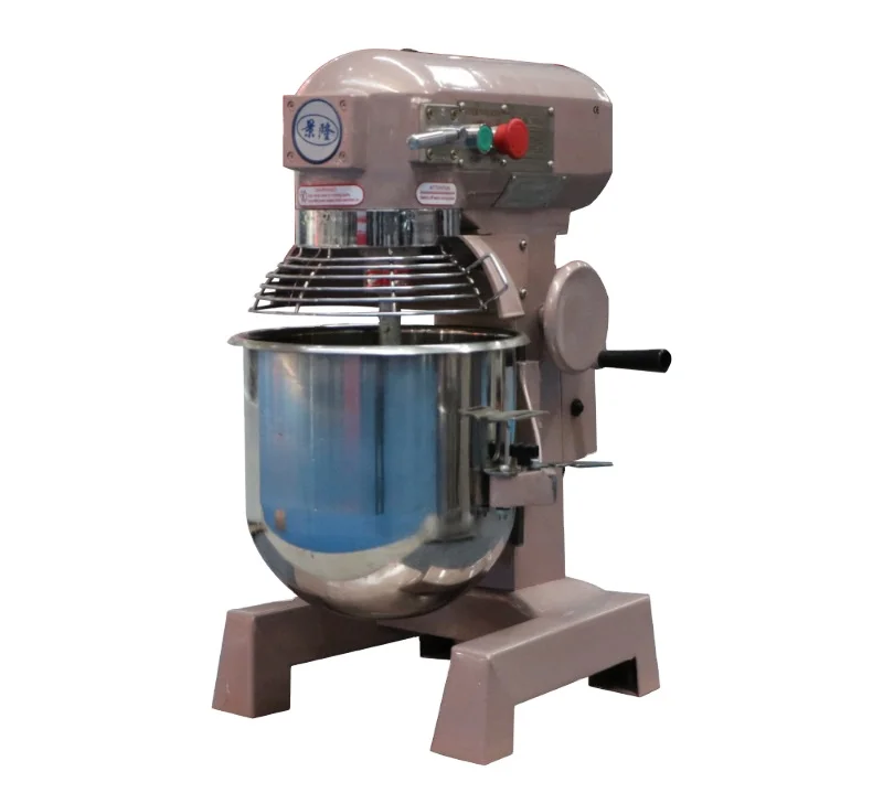 Industrial 10 15 20 25 30 40 50 60 70 80 Liters Stand Vertical Planetary Food Mixer Machine