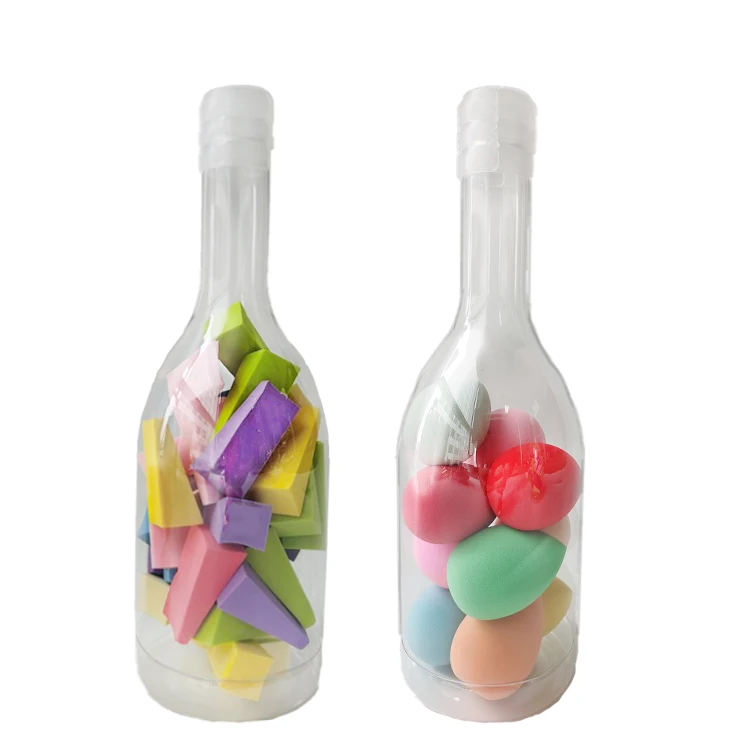 PET plastic champagne bottle for candy packaging/Jelly Bean packing bottle 900ml