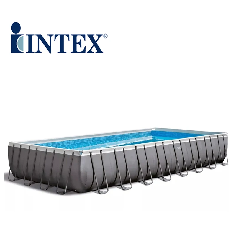 
High quality INTEX 26356 Set Freestanding Swimming Pool - Ultra Frame XTR Rectangular - Size 549x274x132 cm - Metal frame pools 