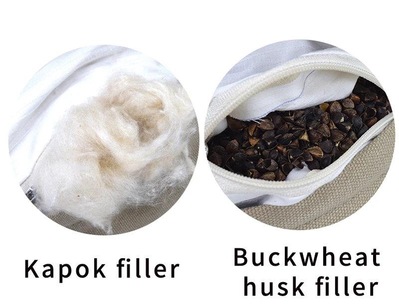 Wholesale Custom Removable and Washable Meditation Cushion Buckwheat Zafu Zabuton Sets 60*60*5cm * Mat Memory Plain Solid CN;GUA