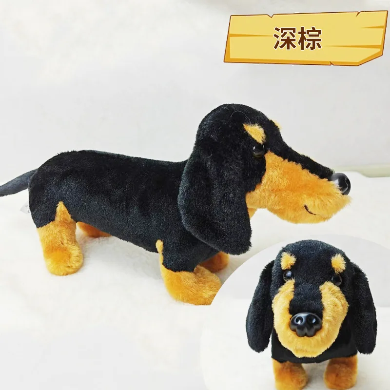 Custom Plush Soft Animal Toys Dog Stuffed Dachshund Doll For Kid Gift  Puppy Plush Toyscute Dachshund Dog Plusies Cartoon Doll