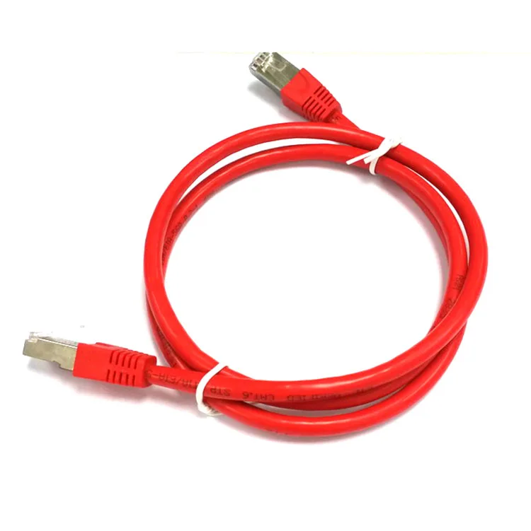 Hot Sale Professional Lower Price FX-CT11-C6-STP-1M Cat6/Cat7/Cat8 STP Patch cord Network cables cat 6 network cable