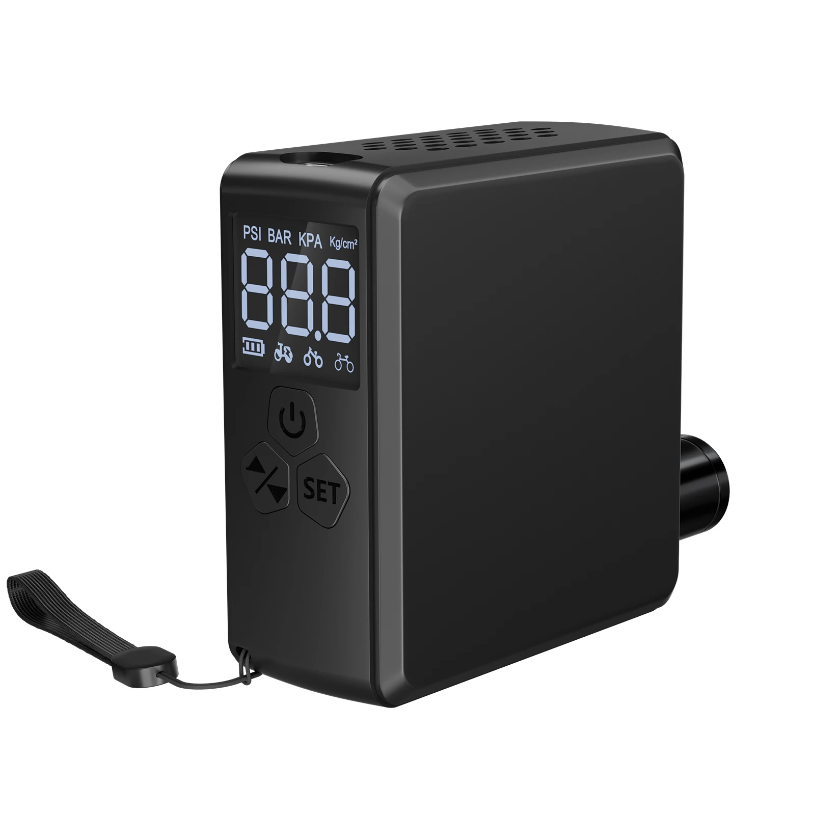 Super small size tire inflator 150psi pressure value bicycle air pump support schrader valve presta valve portable air pump