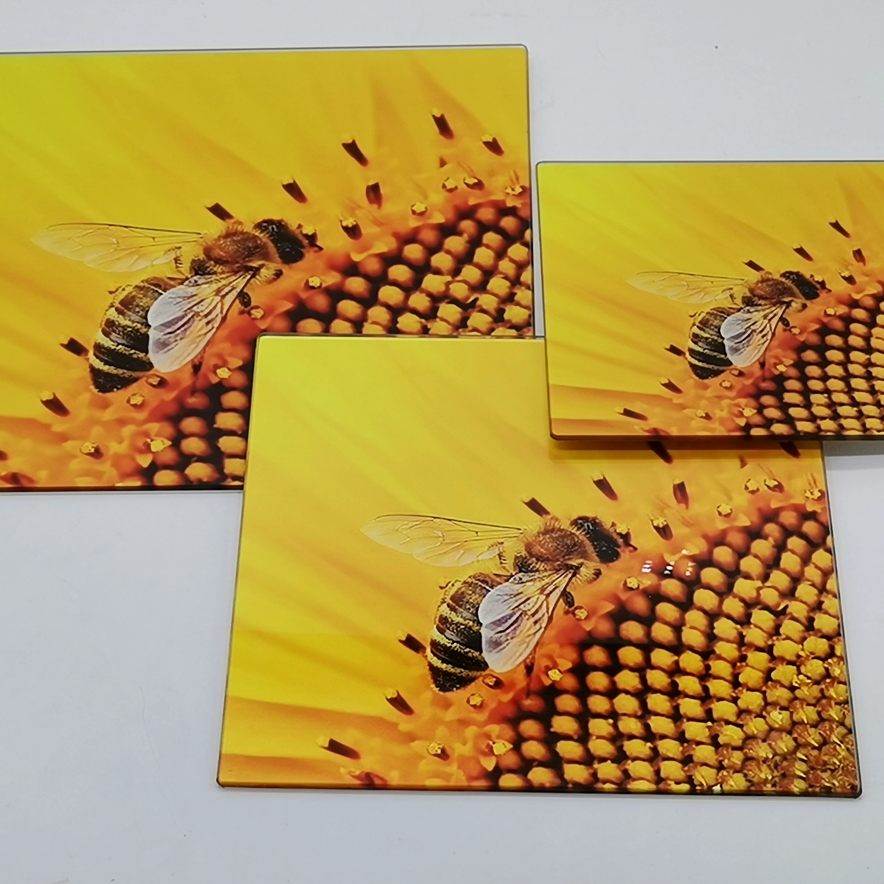 Custom Sublimation Blank Tempered Glass Cutting Board for Kitchen