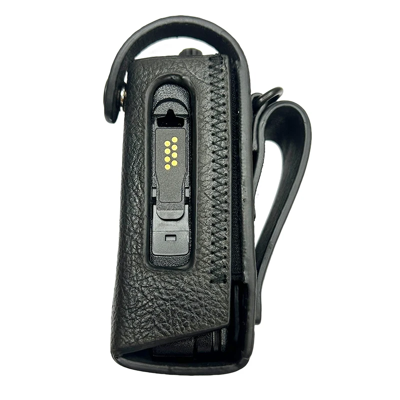 Ecome Factory PMLN7537 E8608i E8628i E8660i  Walkie Talkie Accessories Synthetic Leather Case with Belt Loop