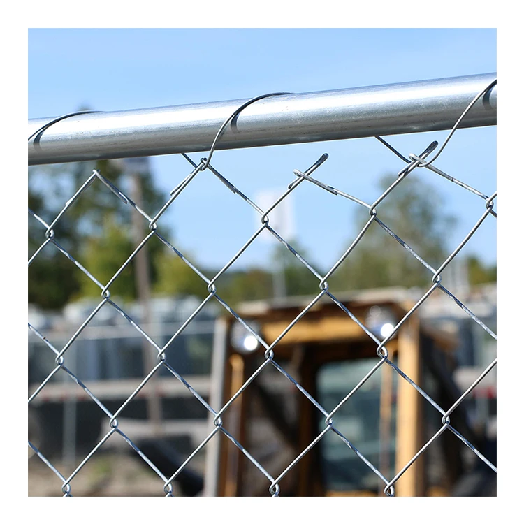 Shengsen diamond shape cyclone wire mesh 6 foot 8 foot galvanized PVC coated chain link fence prices