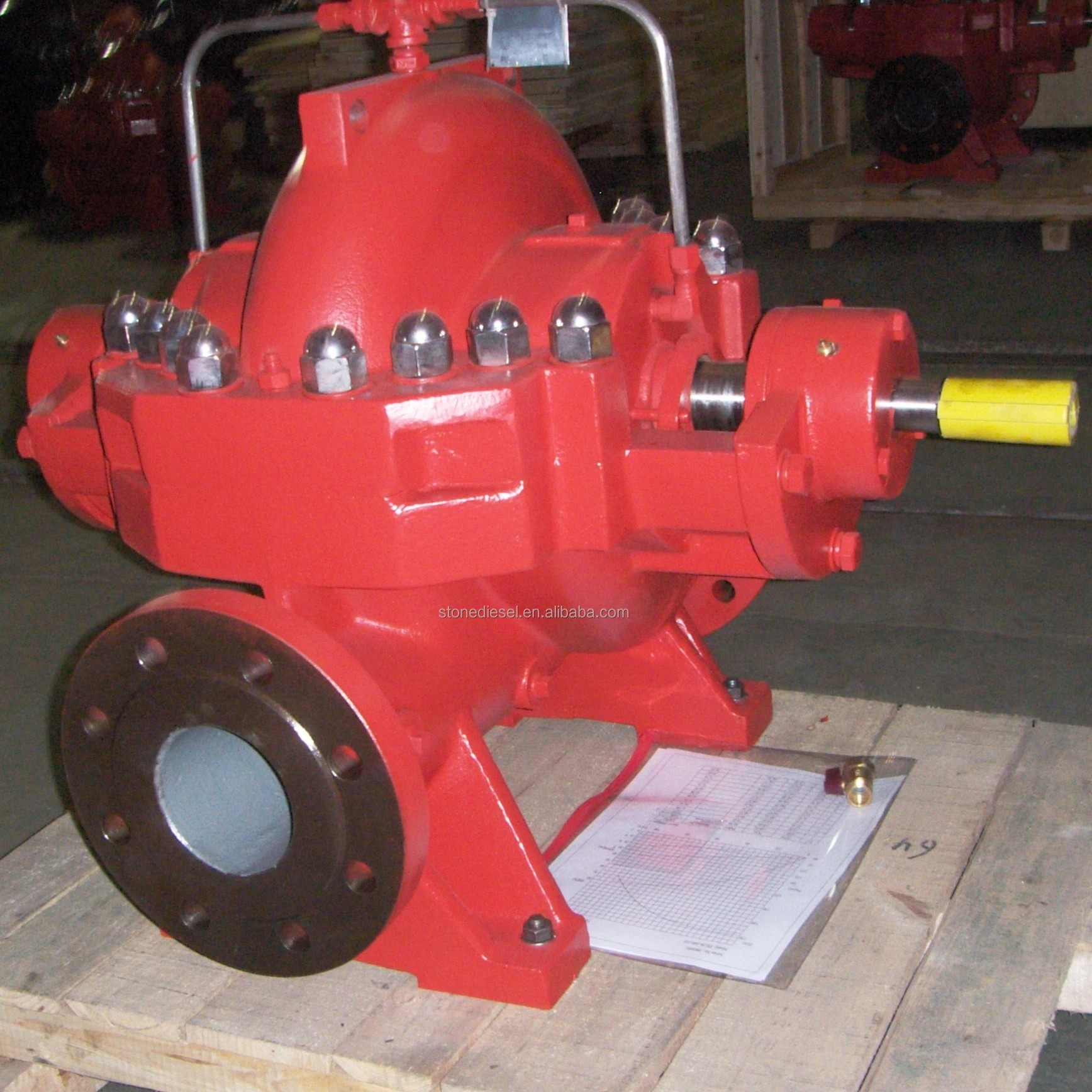 Double Suction Split Case Centrifugal Water Pump Manufacturer for Fire Fighting Pumps