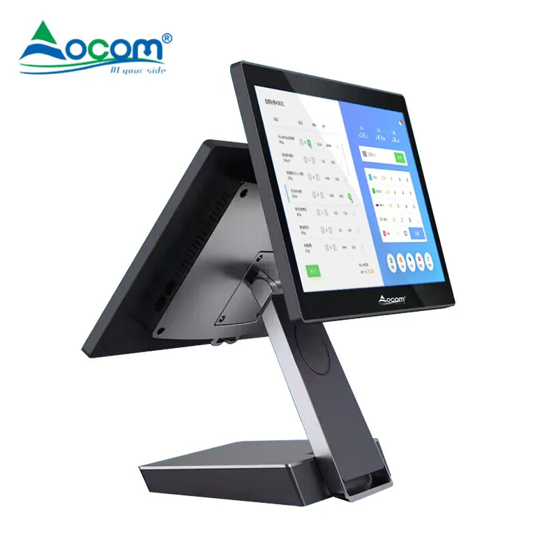 POS-1561 OCOM Ultra-thin Body 1920*1080 High Brightness IPS Screen J6412 Point Of Sale Cash Register POS Machine System