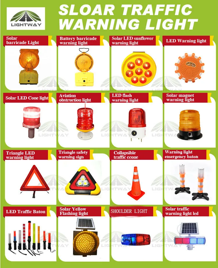 Safety security control led traffic warning Traffic led warning strobe lights hand baton safety wand stick