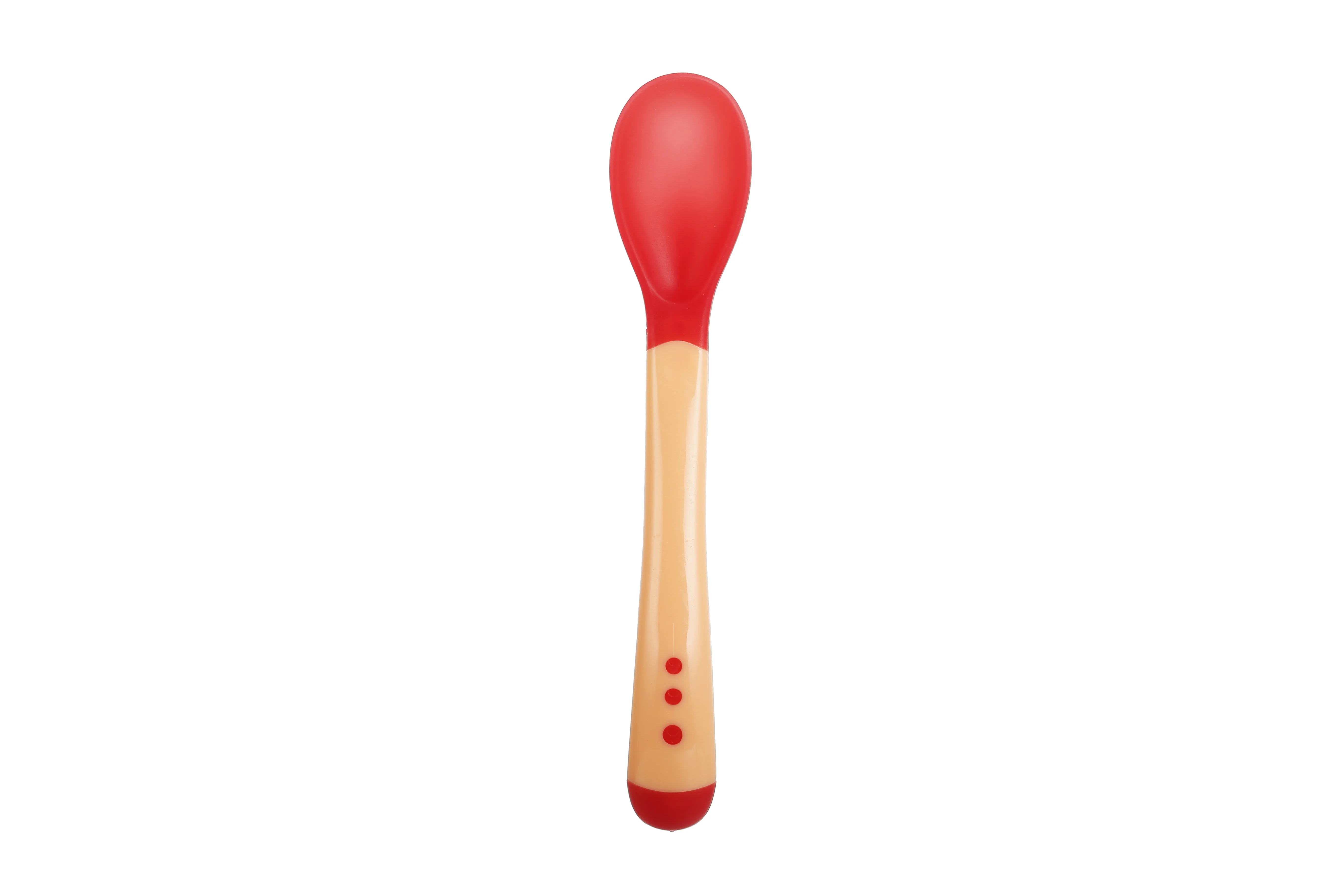 High Quality Temperature Color Changing Silicone Baby Spoons, Silicone Rubber Spoon