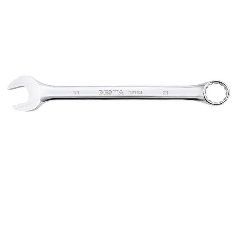High Quality Chrome Vanadium Steel Hardware Tools Metric Polished Wrench car repair tool 6mm to 22mm
