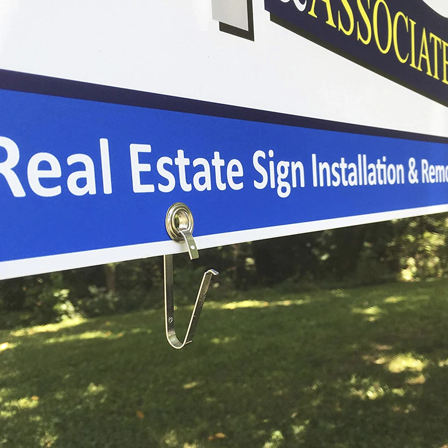 Fentech 36 inch Arm  Black vinyl pvc real estate sign post