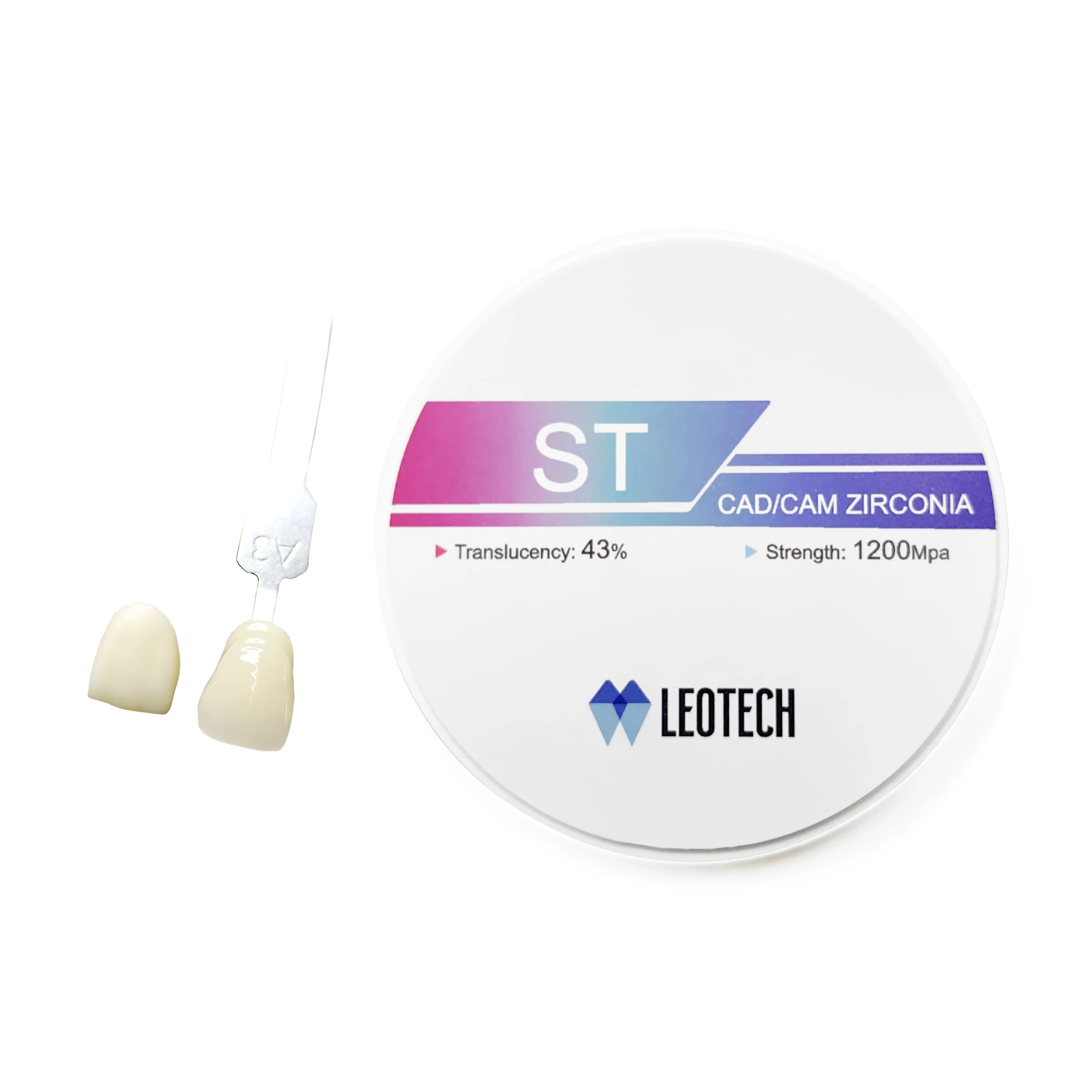 best after sales strength zirconia blocks dental ST white zirconia block 18mm dental blocks disc for cad cam