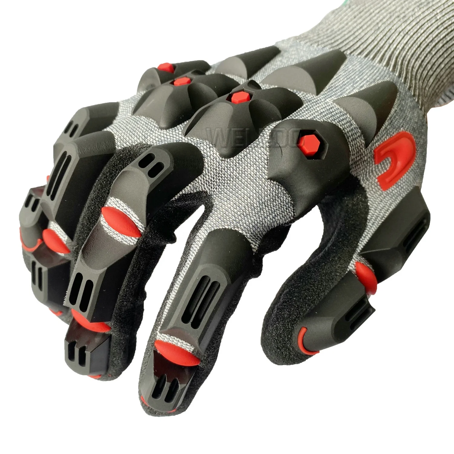 EN388 TPR Industrial Protective Mechanical cut resistant anti impact work safety gloves