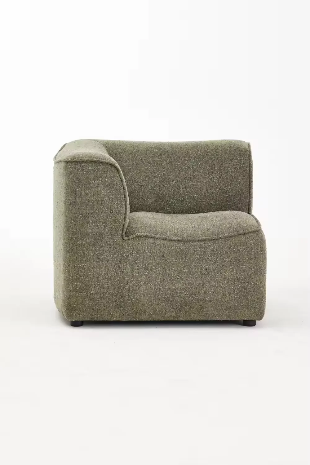 Modern Scandinavian Comfortable Modular Wood Sectional Sofa Set Soft Reclining Corner Bedroom Mall Living Room Nordic Style