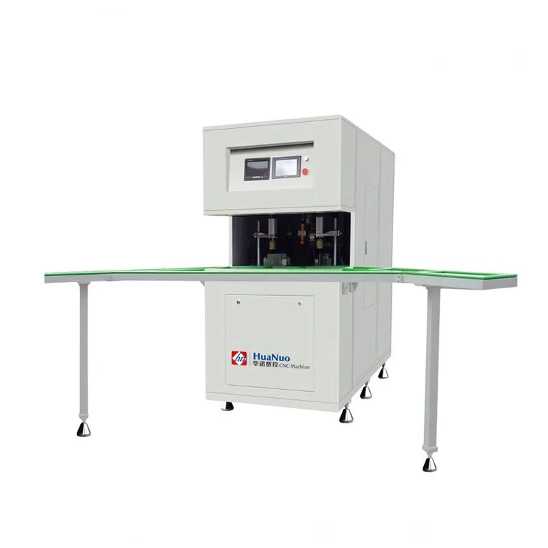 Discount price high production UPVC machine for door and windows CNC corner cleaning machine