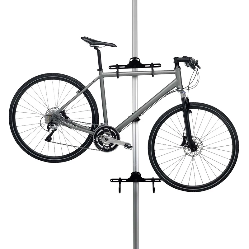 Factory Outlet Adjustable Height Floor To Ceiling Bicycle Storage Rack