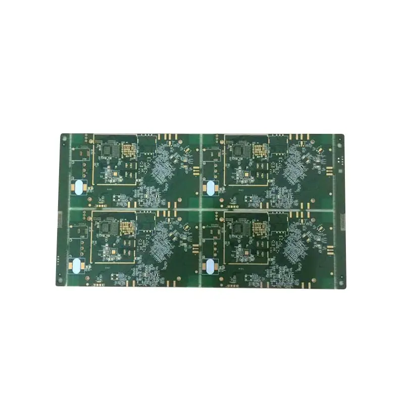 High quality half-hole PCB with 6-layer HDI second-order gold sinking process Multilayer PCB assembly/PCB Manufacturer in China