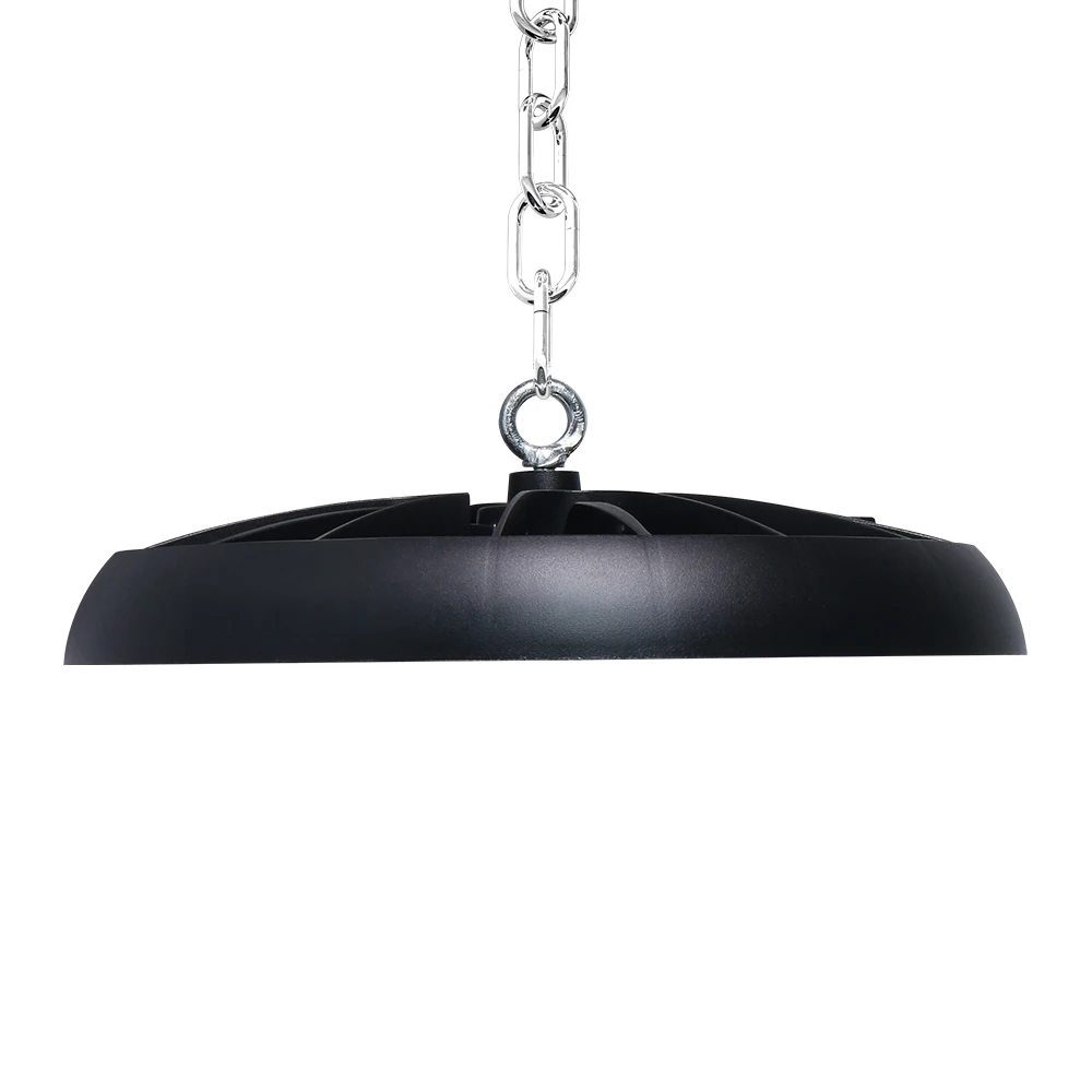 KCD Newest IP65 Die Casting Aluminum Housing SMD Linear UFO 100W 150W 200W Warehouse Highbay Lamp Industrial LED High Bay Light