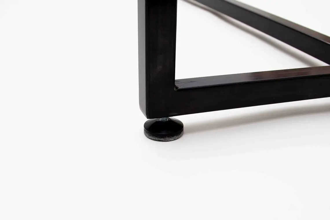 Factory Wholesale Epoxy Resin Table With Steel Legs From Walnut Slab For Dining Table And Office Table Custom Order