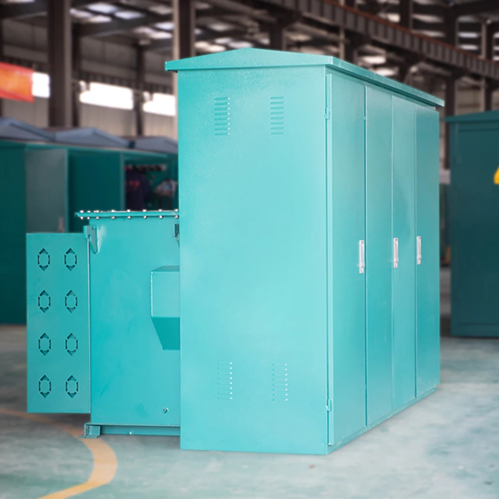 Three phase pad mount transform 13.8kv 630kva 800kva 1000mva outdoor power substation